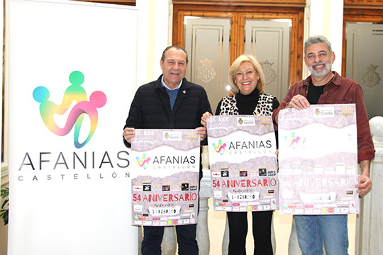 La Plaza Mayor acogerá el concierto solidario en favor de AFANIAS Castellón el 14 de febrero 