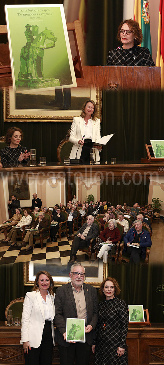 Presentado el primer libro que recoge la historia de los pregoneros de las Fiestas de la Magdalena desde 1945 a 2025 obra de José Juan Sidro