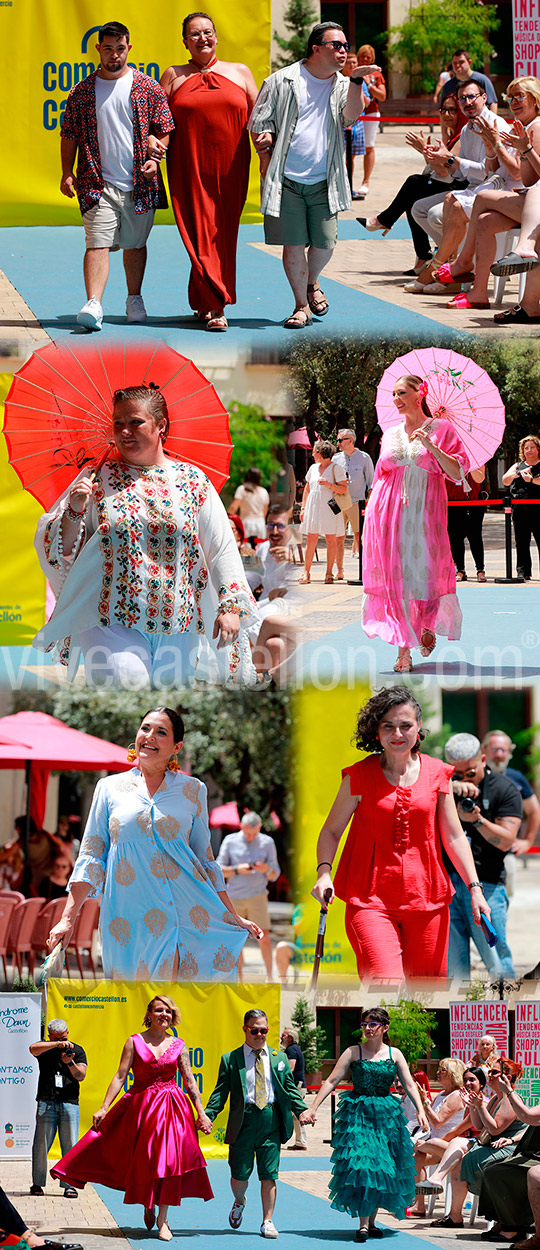 El primer desfile inclusivo llena de moda local la Plaza de la Pescadería El primer desfile inclusivo llena de moda local la Plaza de la Pescadería