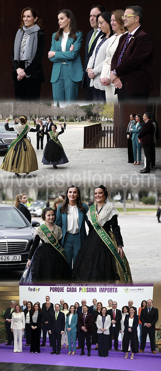 La Reina Doña Letizia preside en Castellón el acto central del Día Mundial de las Enfermedades Raras
