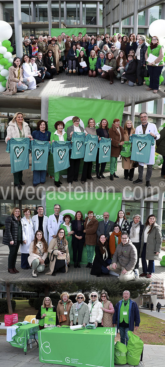 La Asociación Española Contra el Cáncer en Castellón alza la voz por una atención oncológica más humana e integral en el Día Mundial Contra el Cáncer