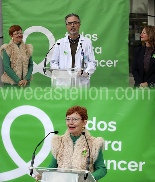 La AECC en Castellón conmemora el Día Mundial Contra el Cáncer