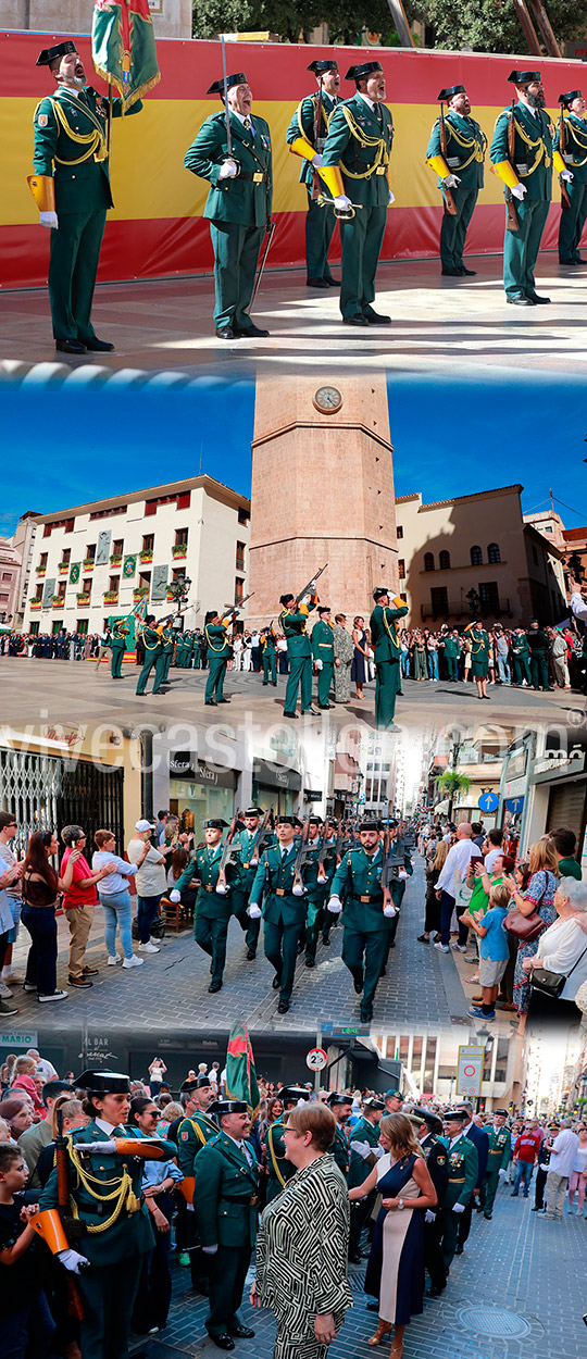 Festividad de la Virgen del Pilar, patrona de la Guardia Civil