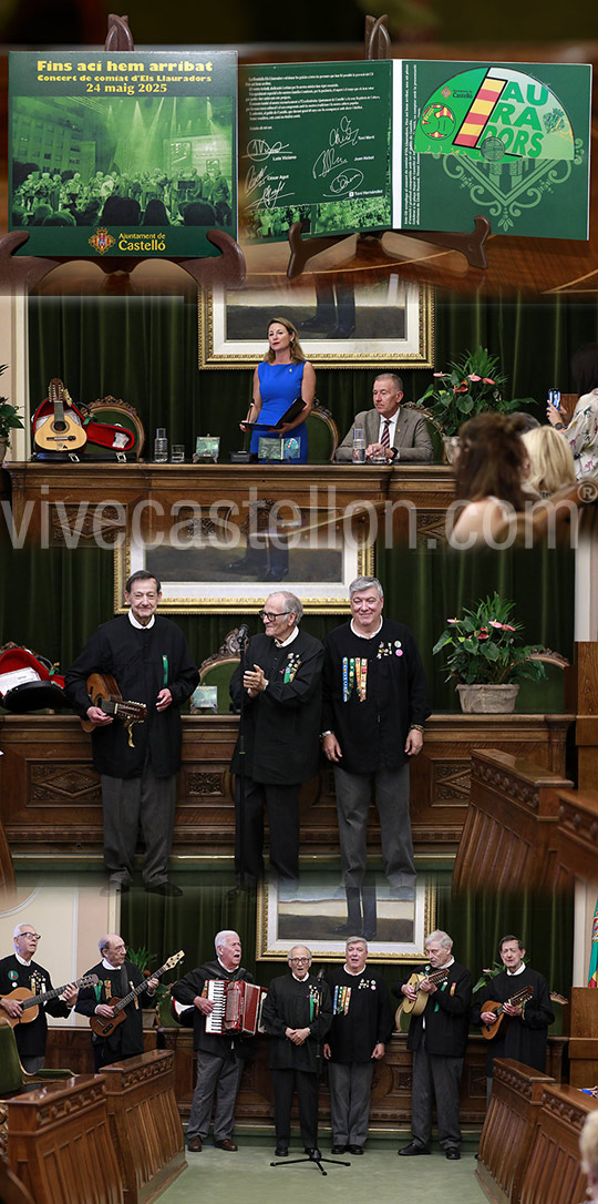 Castellón rinde homenaje a “Els Llauradors” con la presentación del CD “Fins ací hem arribat” que recoge su concierto de despedida  