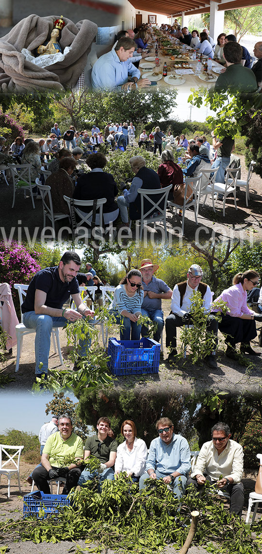 La tradicional “Enramà” marca el inicio de los preparativos para la Fiesta Mayor de la Mare de Déu del Lledó