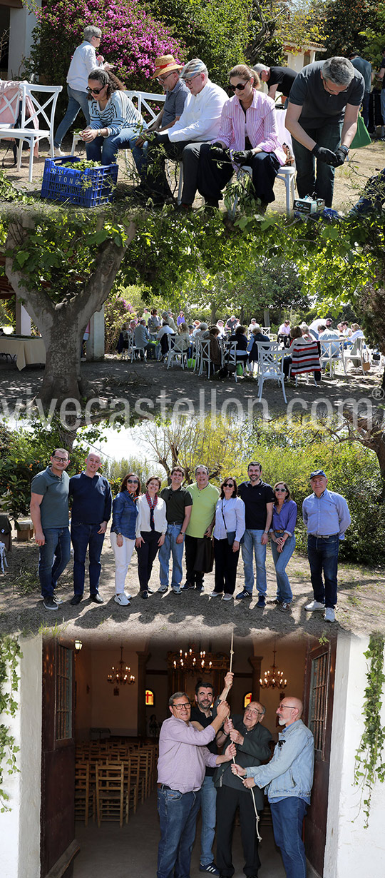 La tradicional “Enramà” marca el inicio de los preparativos para la Fiesta Mayor de la Mare de Déu del Lledó
