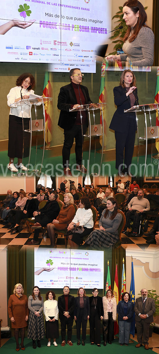  Castellón acogerá la celebración nacional del Día Mundial de las Enfermedades Raras los días 2 y 3 de marzo de la mano de FEDER y su Fundación