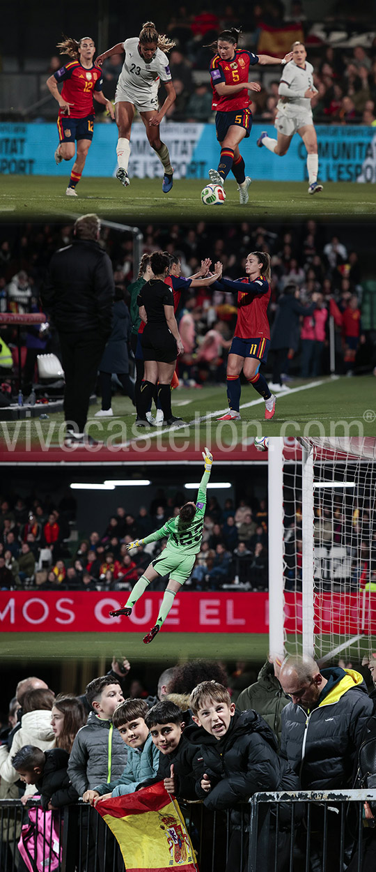 España vence 3-0 a Islandia