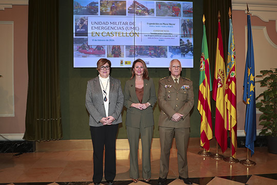Castellón acogerá el próximo 17 de febrero una exposición de vehículos del 3º Batallón de Intervención de Emergencias de la UME