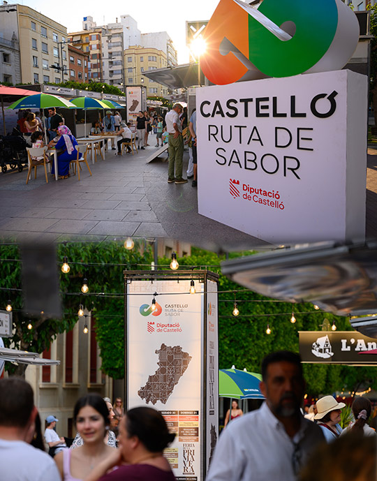 La V Feria de la Primavera Castelló Ruta de Sabor reafirma su éxito con una notable afluencia del público