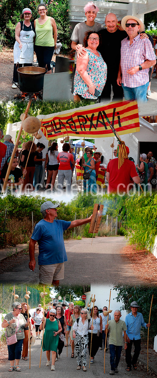 La Colla El Pixaví mantiene viva la tradición de Sant Roc de Canet