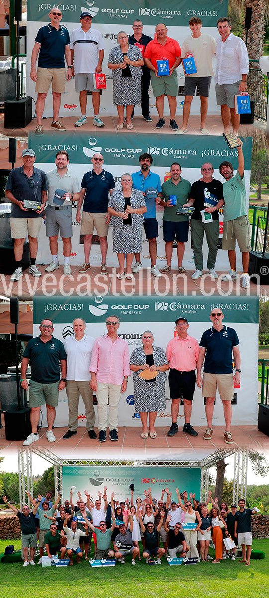 Arcillas Castellón conquista la primera Golf Cup Empresas – Cámara de Comercio Castellón en una jornada de deporte, networking y solidaridad Arcillas Castellón conquista la primera Golf Cup Empresas – Cámara de Comercio Castellón en una jornada de deporte, networking y solidaridad