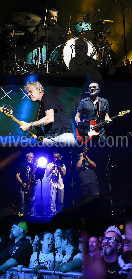 Castellón corea los éxitos de “Hombres G” y se consolida en el mapa de las grandes giras musicales