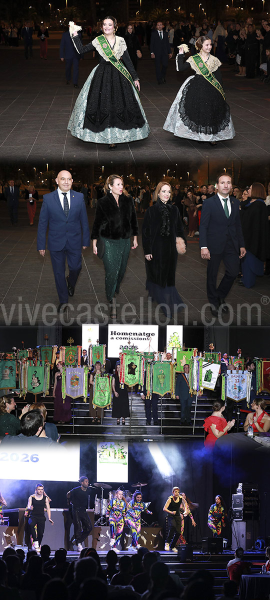 Castellón homenajea a las comisiones de sector y ensalza su labor en favor de las Fiestas de la Magdalena durante todo el año