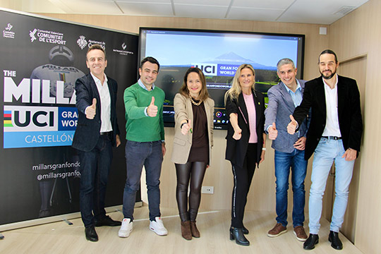 Castellón presenta la III edición de The Millars UCI Gran Fondo World Series con cerca de 2.000 inscritos 