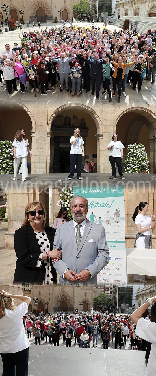 La actividad ´desayuno saludable´ se ha ofrecido a pacientes de varios centros de salud que han participado en una marcha previa
