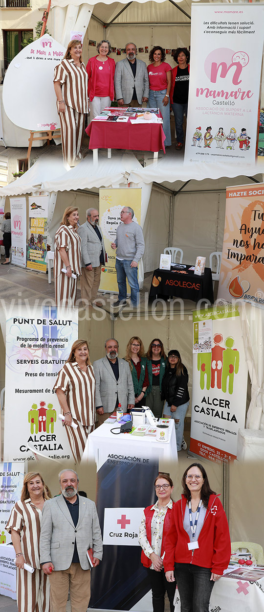 Arranca la II Semana de la Salud con carpas informativas de más de 10 asociaciones en la Plaza Mayor