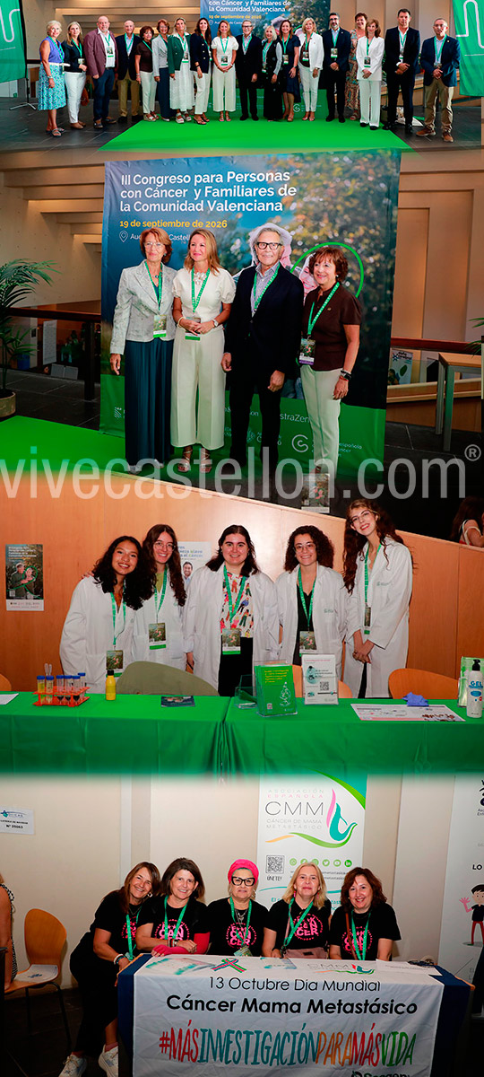 Más de 500 asistentes y cerca de 60 profesionales se dan cita en el III Congreso para Personas con Cáncer y Familiares de la Comunitat Valenciana
