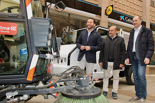 Castellón presenta el mayor dispositivo de limpieza para las fiestas de la Magdalena