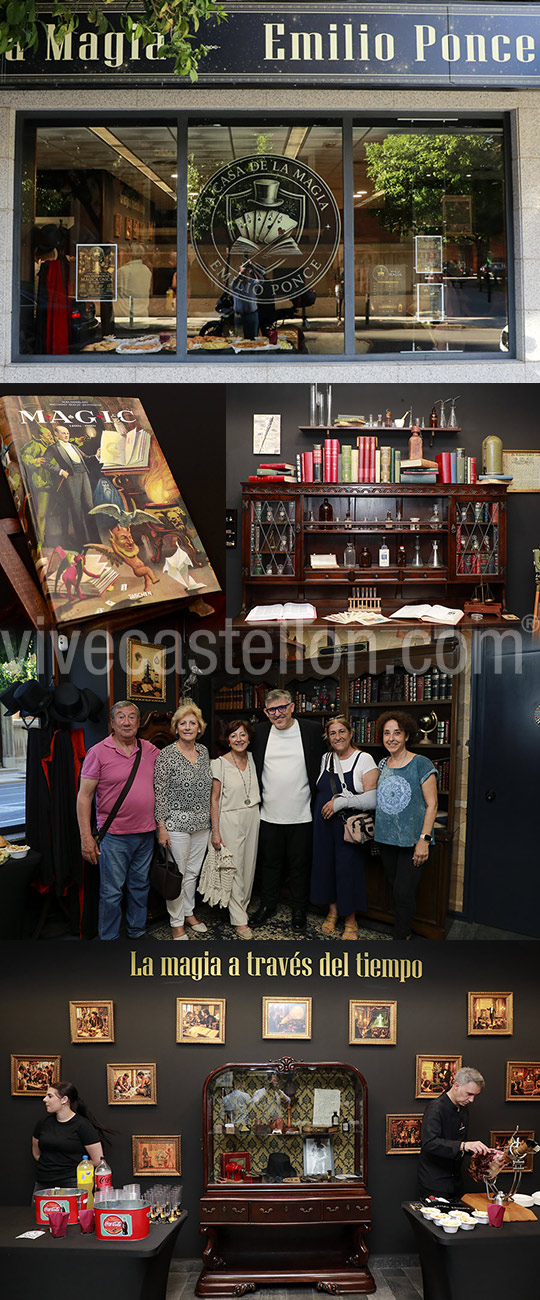 Inauguración de ´La Casa de la Magia´, espacio dedicado al ilusionismo impulsado por el mago Emilio Ponce