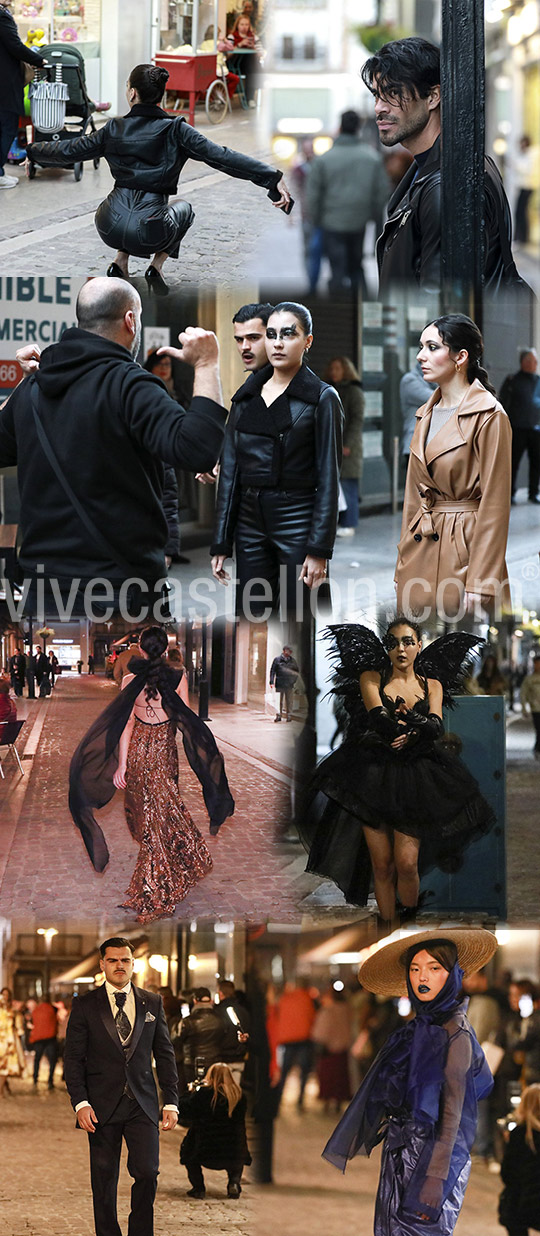 La moda toma la calle Alloza en una acción urbana que anticipa MODAVISIÓN Castellón 2026