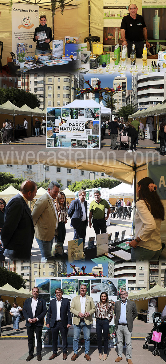 Castellón acoge la Mostra de Productes Marca Parcs Naturals con la participación de una veintena de empresas de toda la Comunitat Valenciana