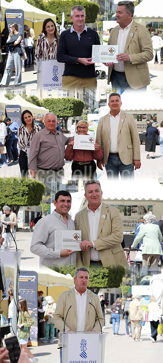 Castellón acoge la Mostra de Productes Marca Parcs Naturals con la participación de una veintena de empresas de toda la Comunitat Valenciana