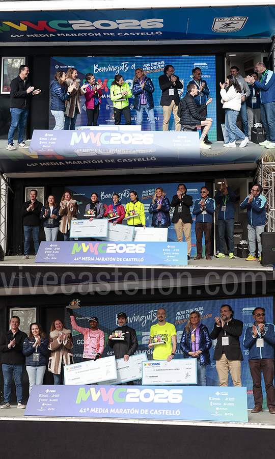 Álex García y Júlia Font vencen en la 41ª edición de la Media Maratón más multitudinaria