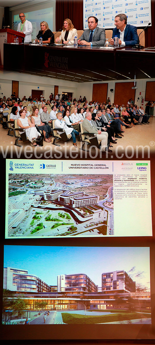Presentación del proyecto del nuevo Hospital General Universitario de Castellón