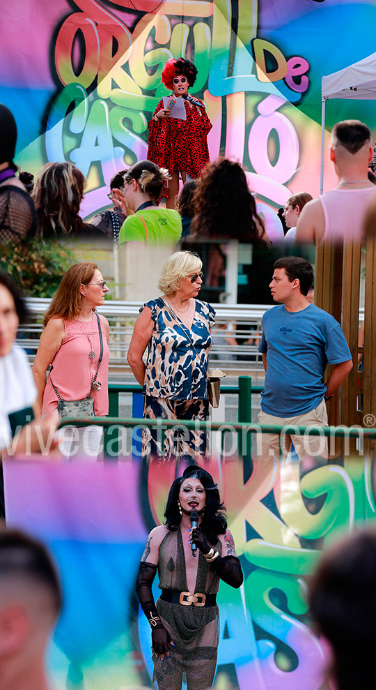Castellón llena Huerto Sogueros de color, reivindicación y diversidad en la celebración del Orgull LGTBI+ Castellón llena Huerto Sogueros de color, reivindicación y diversidad en la celebración del Orgull LGTBI+
