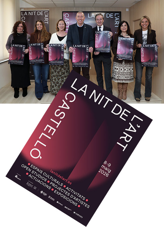 Arte a cada paso: La Nit de l’Art de Castelló sopla 18 velas