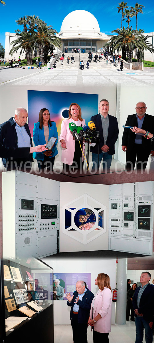  El Planetari estrena nuevo proyector y Castellón se prepara para convertirse en referencia internacional con el eclipse de agosto