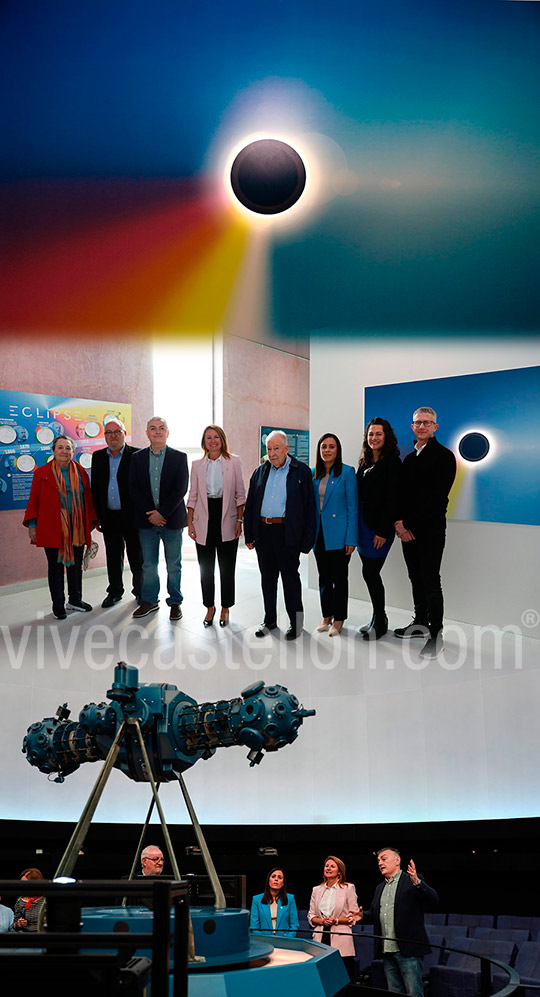  El Planetari estrena nuevo proyector y Castellón se prepara para convertirse en referencia internacional con el eclipse de agosto