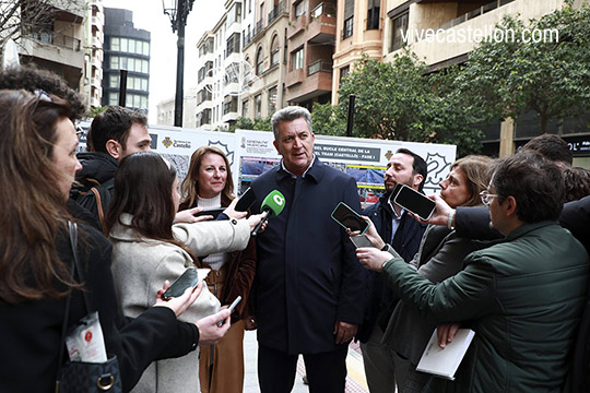 Presentación de las obras finalizadas de la primera fase del bucle del TRAM en Castellón