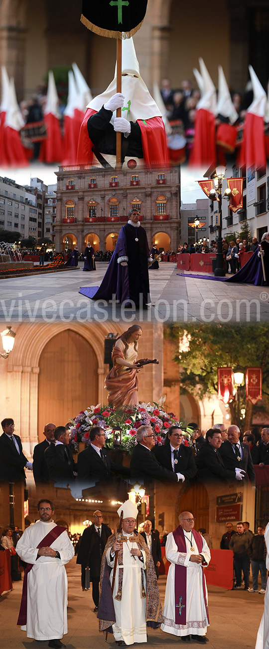 Castellón vive la XXXIII Procesión Diocesana con el respaldo del gobierno municipal