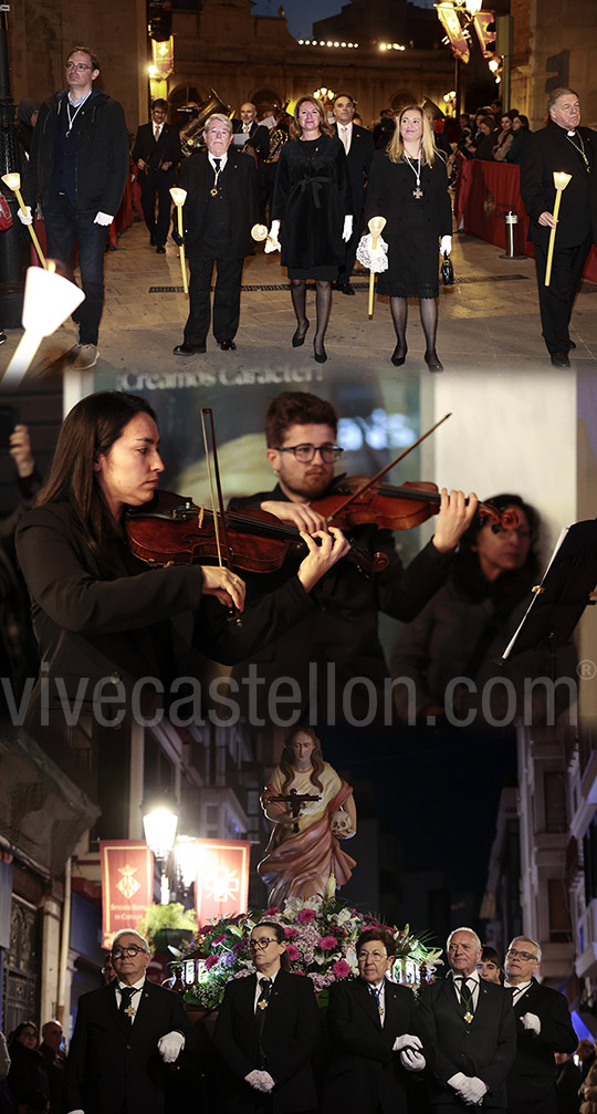 Castellón vive la XXXIII Procesión Diocesana con el respaldo del gobierno municipal