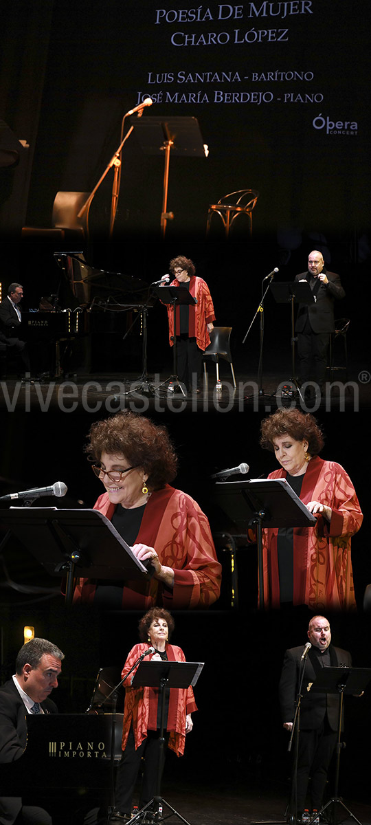 Charo López protagoniza el recital “Poesía de Mujer” Charo López protagoniza el recital “Poesía de Mujer”