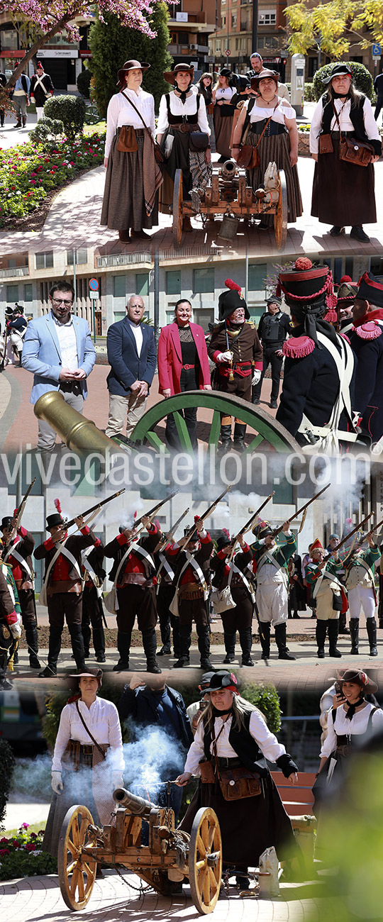 Castellón revive su historia con la recreación de la Batalla del Pont dels Millars