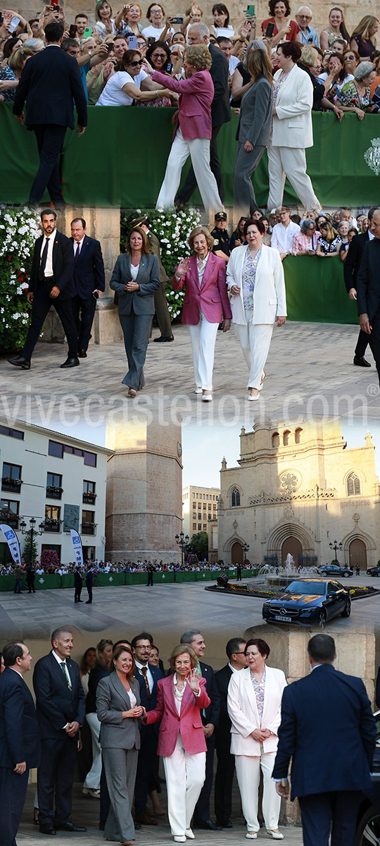 Su Majestad la Reina Doña Sofía visita Castellón Su Majestad la Reina Doña Sofía visita Castellón