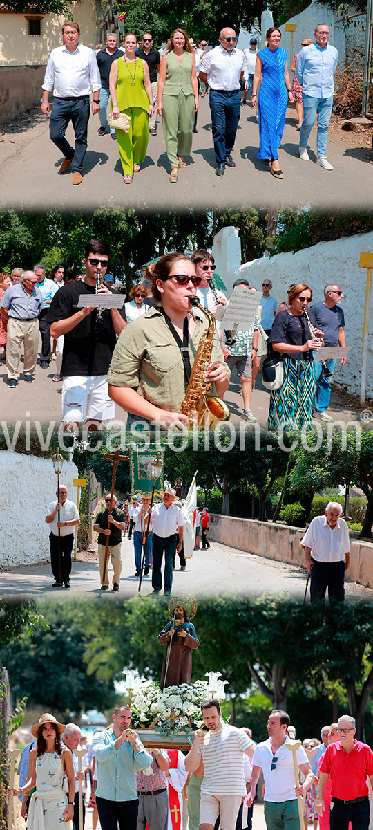 Castellón celebra la fiesta de Sant Jaume en Fadrell reviviendo la historia y la tradición agrícola de la capital Castellón celebra la fiesta de Sant Jaume en Fadrell reviviendo la historia y la tradición agrícola de la capital
