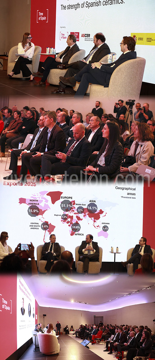 El sector cerámico actualiza sus cifras y avanza su visión de futuro El sector cerámico actualiza sus cifras y avanza su visión de futuro