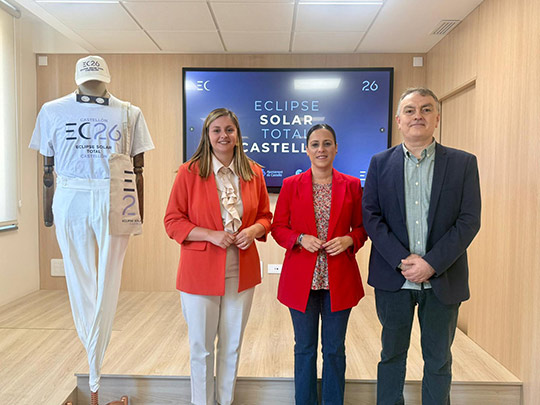 Castellón invita a la ciudadanía a formar parte del equipo organizador del histórico eclipse total de sol como voluntarios