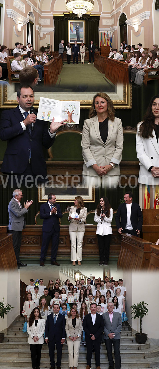 Castellón reafirma su compromiso con Ucrania al recibir a los niños y niñas del programa “Vacaciones de Paz”