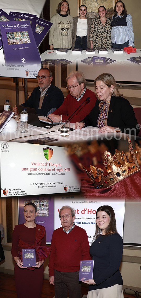 Presentación del libro Violant d´Hongria, de Ferenc Olivér