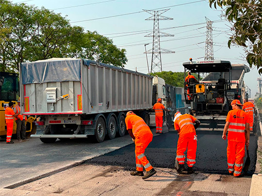 Castellón suma el asfaltado del Camí Vall d’Almonacid y el acceso a la dársena Sur a las actuaciones con cargo al millón de euros anual 