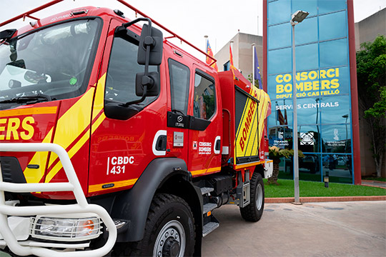 La Diputación de Castellón activa todo el dispositivo preventivo de bomberos ante la alerta por fuertes lluvias en la provincia