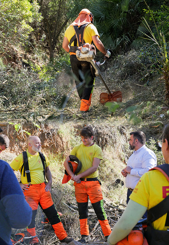La Diputación de Castellón intensifica la protección del patrimonio forestal de la provincia con las Brigadas Rurales de Actuación Forestal