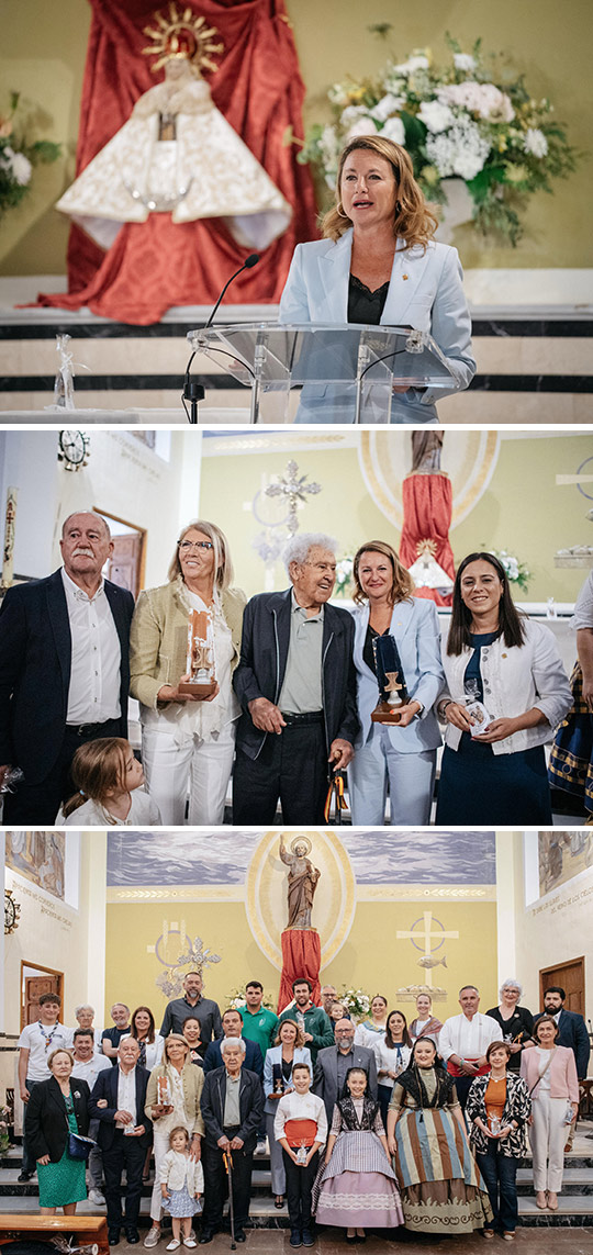 Begoña Carrasco reivindica el 25 aniversario del Campanar de Sant Pere como “el gran símbolo de la identidad propia y marinera del Grau”