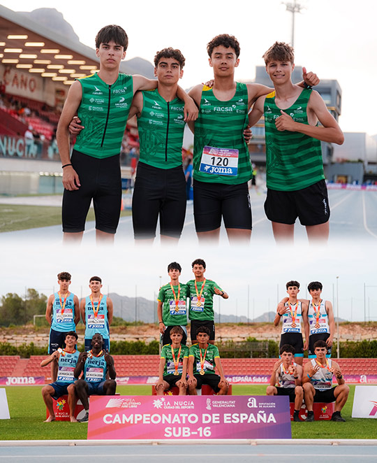    El Facsa-Playas de Castellón impone su ley en La Nucía y lidera el atletismo base nacional