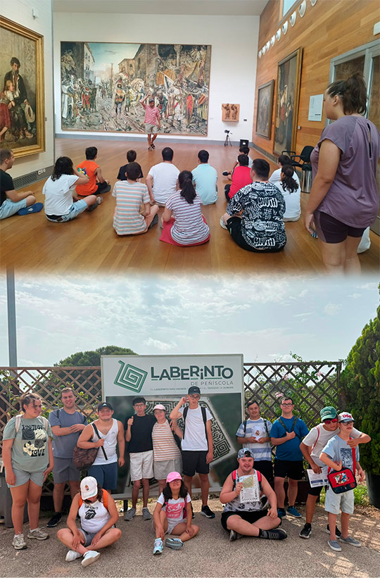 El Campus de Verano de Síndrome de Down Castellón reúne a 20 participantes en un mes de actividades para fomentar la inclusión y la autonomía
